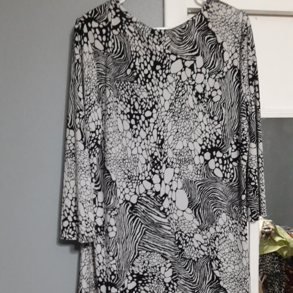 Black &white shirt